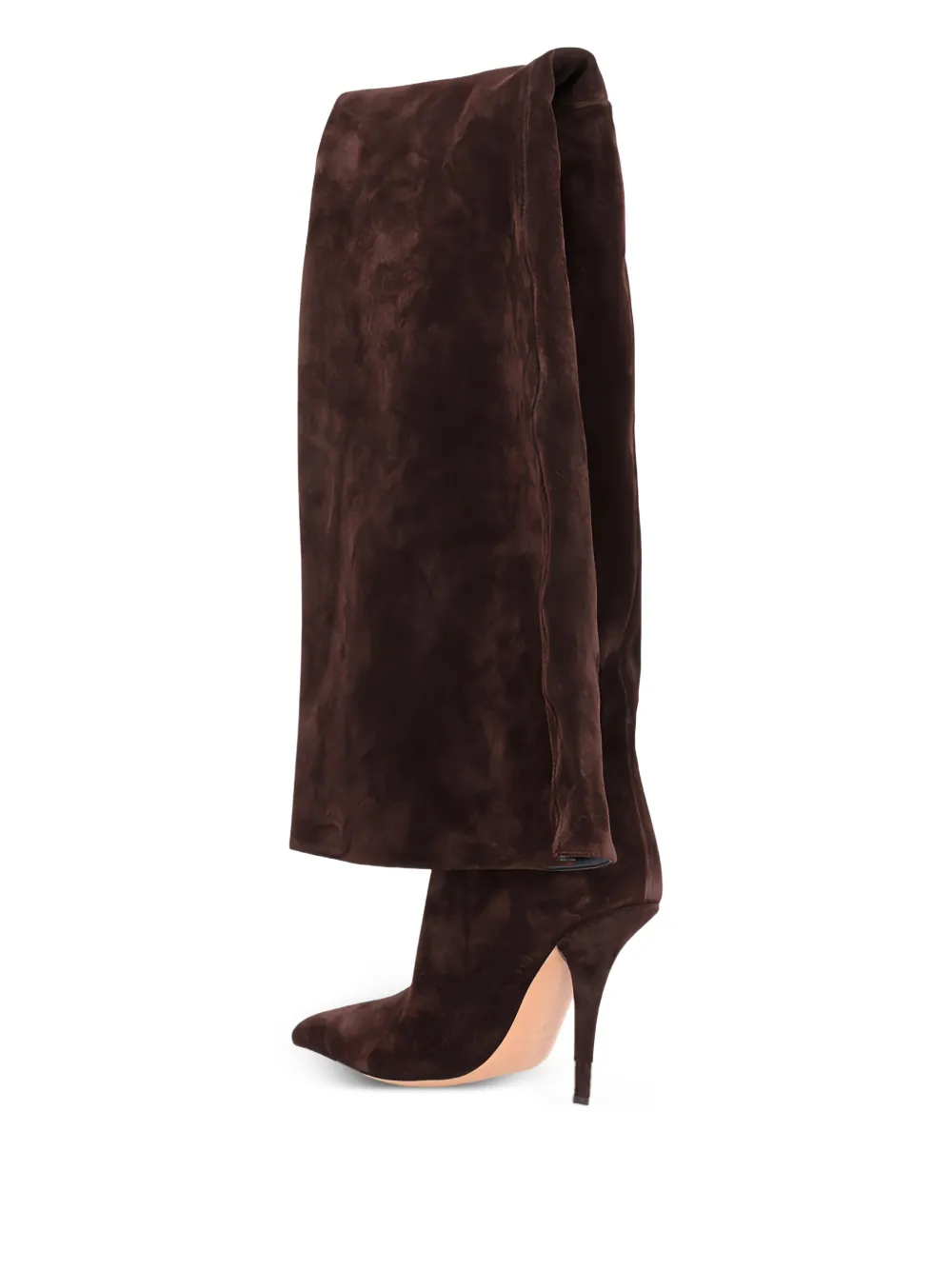 Paris Texas 105 mm Jessica laarzen met puntige neus Bruin