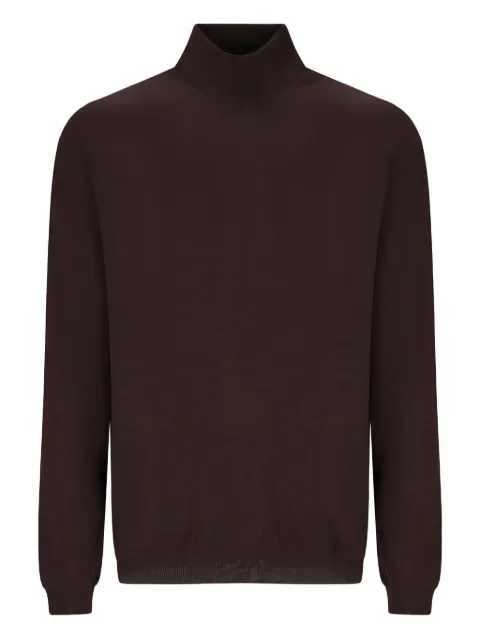 GOES BOTANICAL ribbed turtleneck sweater