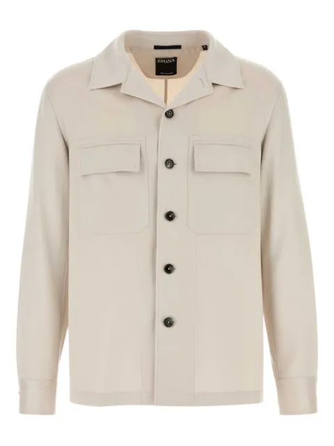 Zegna chemise Oasi à poche poitrine
