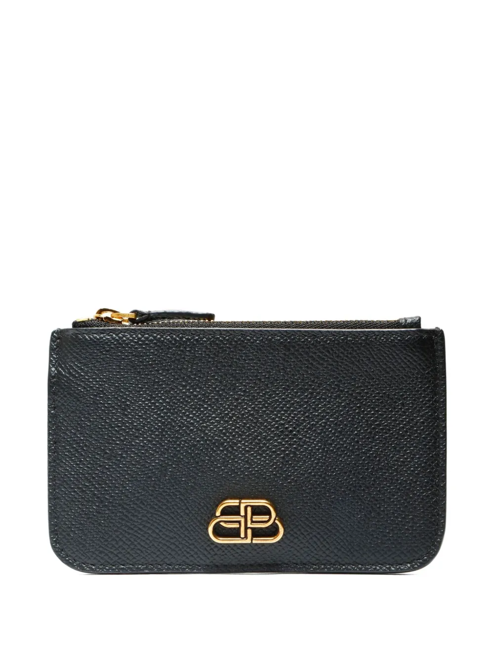 Balenciaga Pre-Owned 2015-2025 BB-logo coin purse - Nero