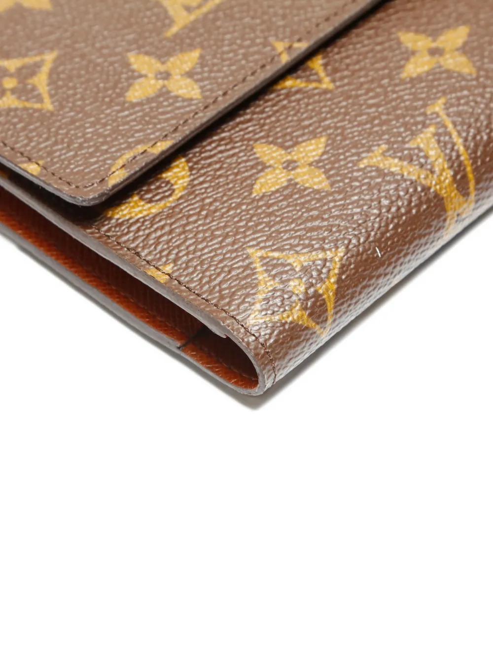 LOUIS VUITTON Pre-owned 2002 Porte Tresor International Wallet In Brown