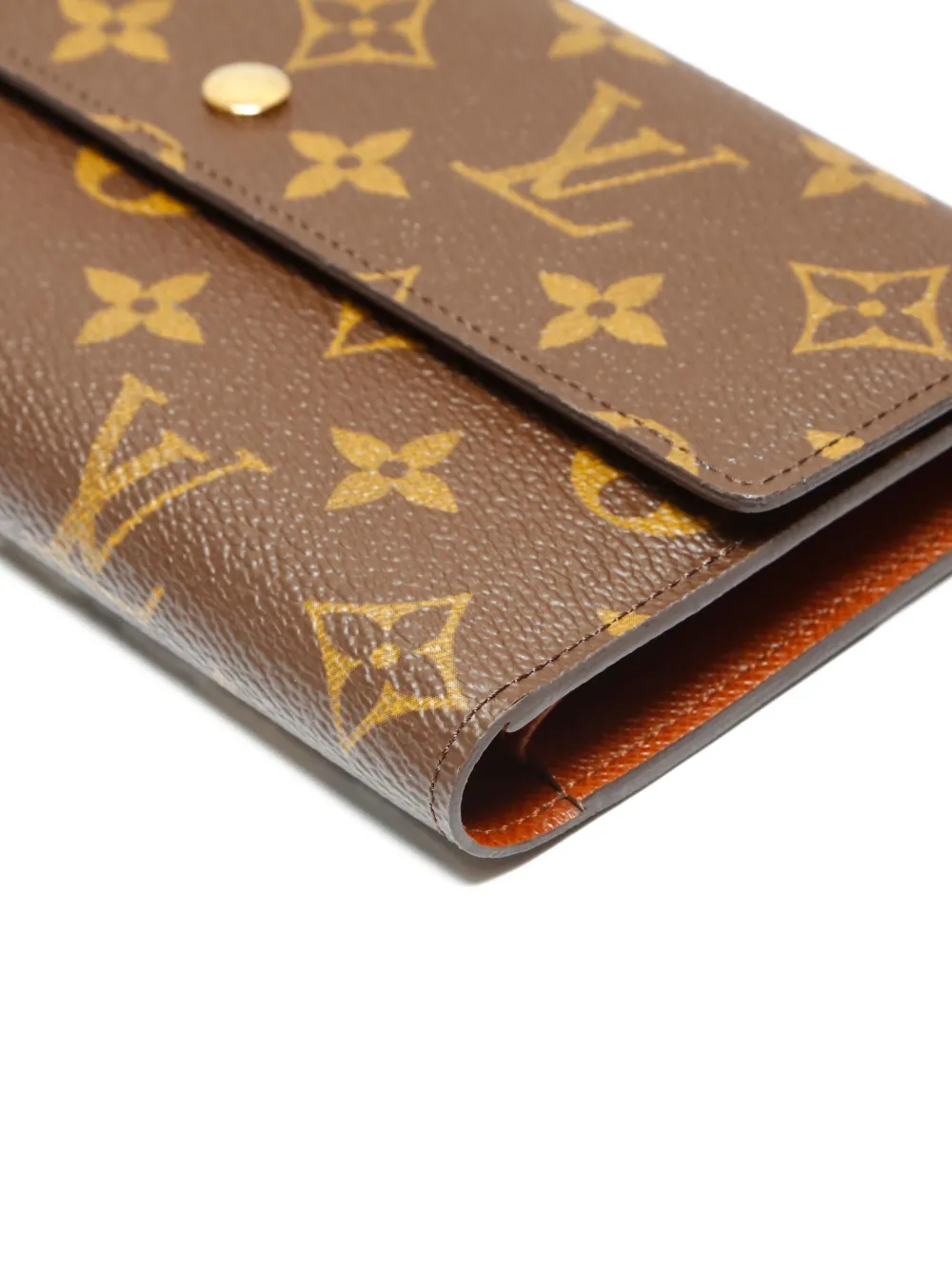 LOUIS VUITTON Pre-owned 2002 Porte Tresor International Wallet In Brown