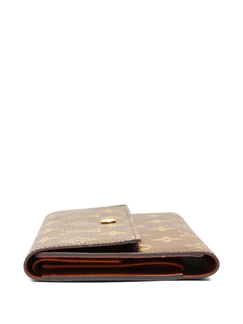 LOUIS VUITTON Pre-owned 2002 Porte Tresor International Wallet In Brown