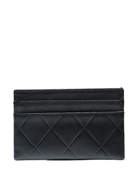 CHANEL Pre-Owned 2005-2007 diamond-quilted cardholder