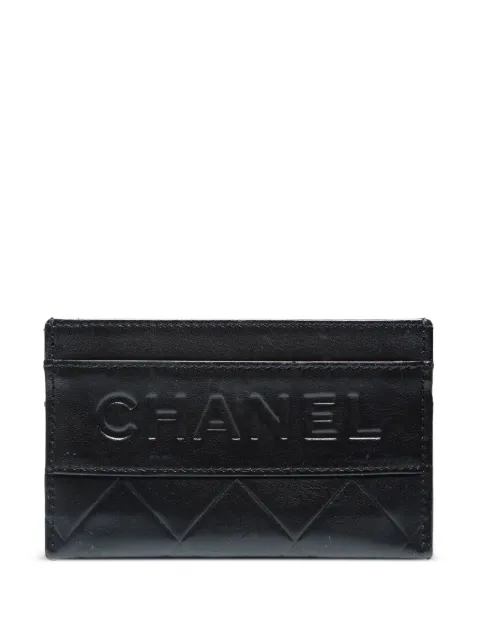 CHANEL Pre-Owned 2005-2007 diamond-quilted cardholder