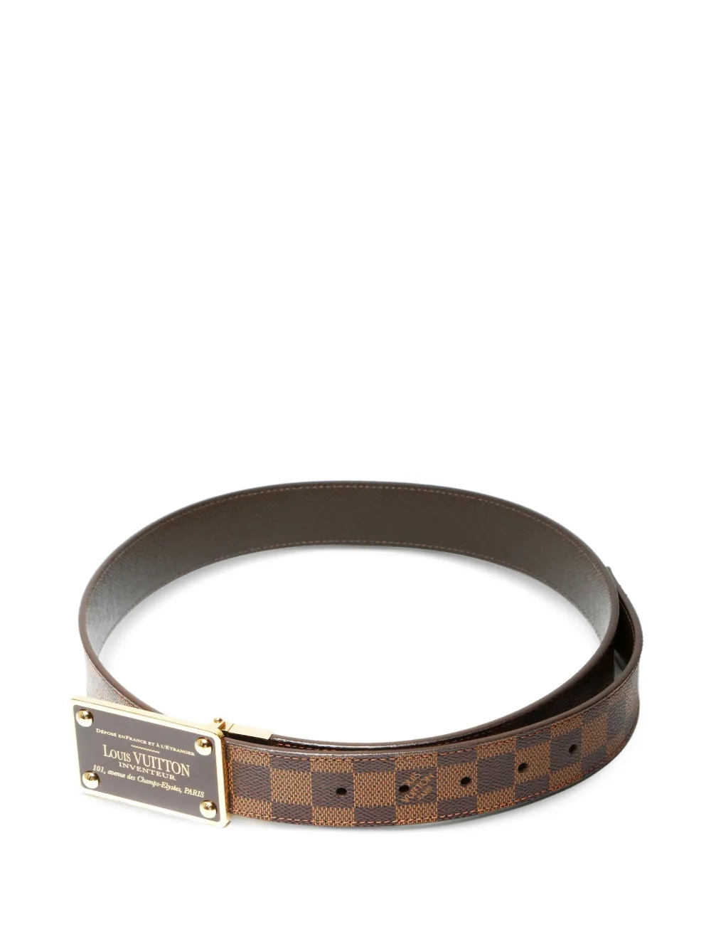 Louis Vuitton Pre-Owned 2010 Inventeur belt | Men | Image 2