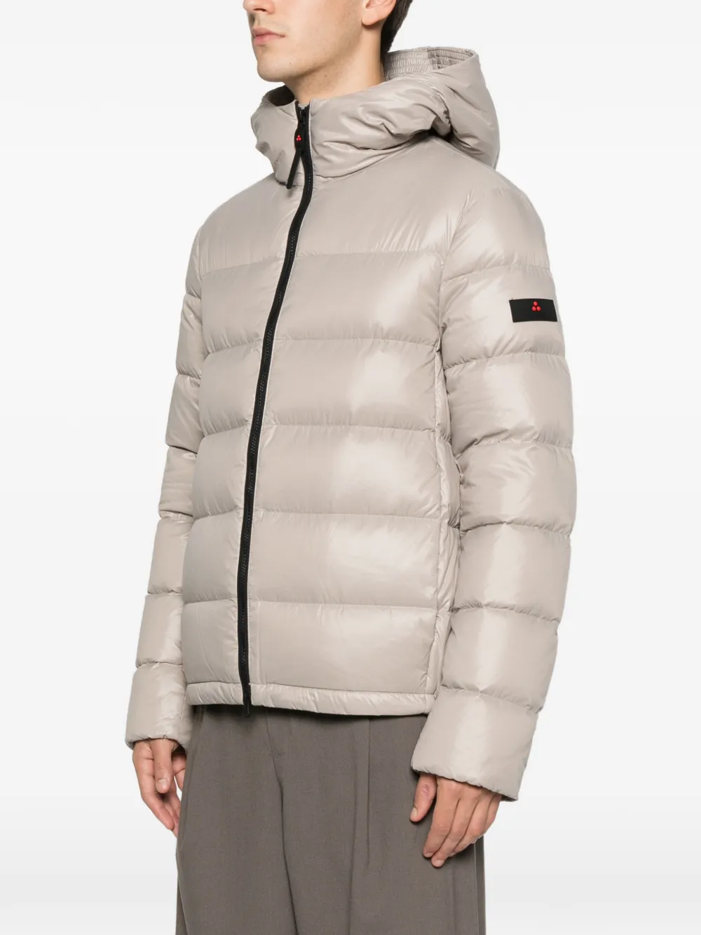 Peuterey hooded puffer jacket Grijs