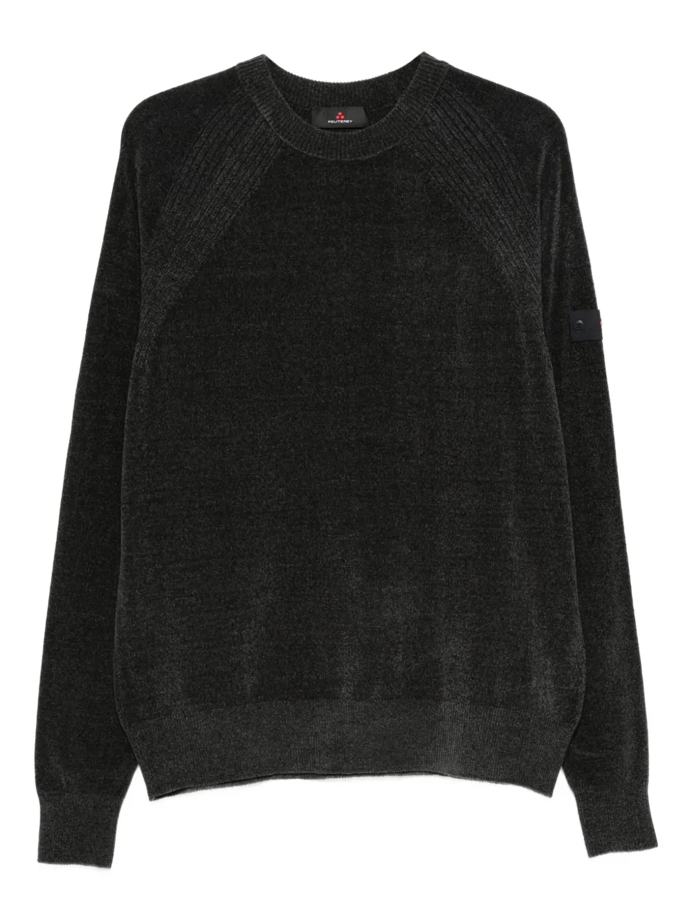 Peuterey Sironi 01 ribbed long-sleeve sweater | Grey | Image 1