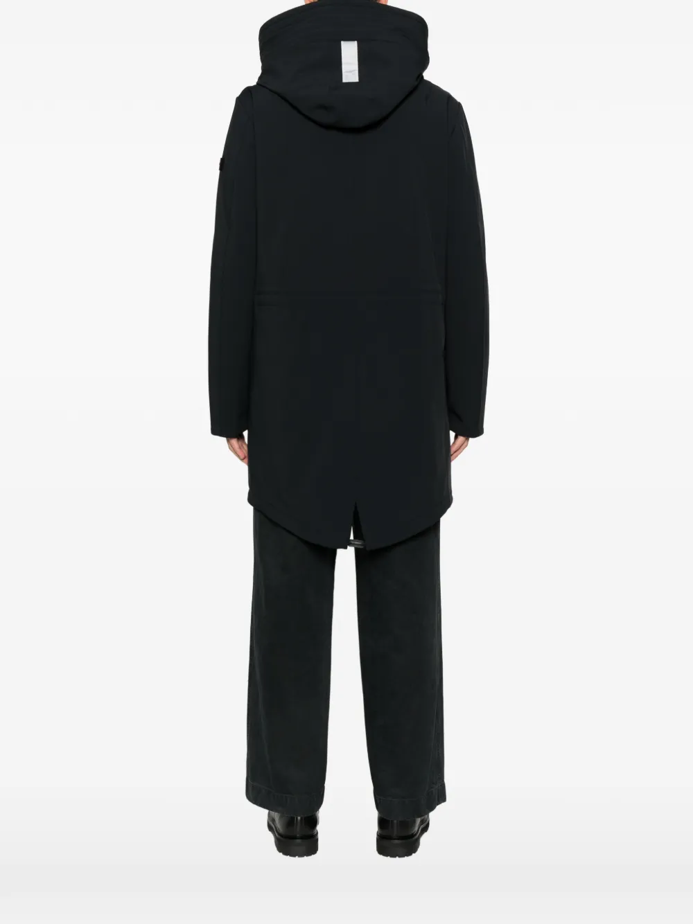 Peuterey Kasa Padded Hooded Coat In Black