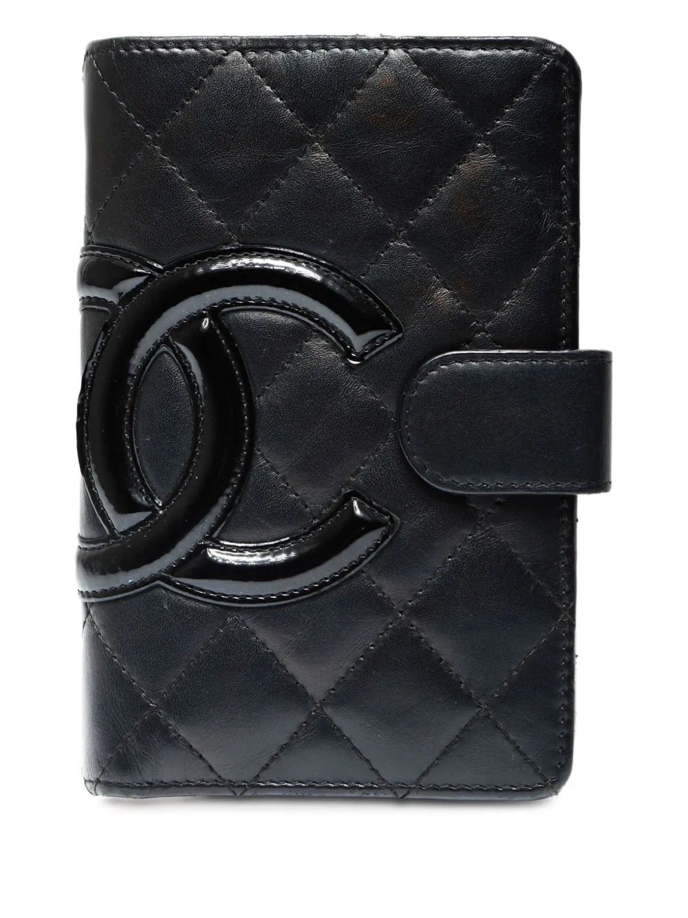 CHANEL Pre-Owned 2010-2011 Coco-detail bifold wallet | Black | Image 1