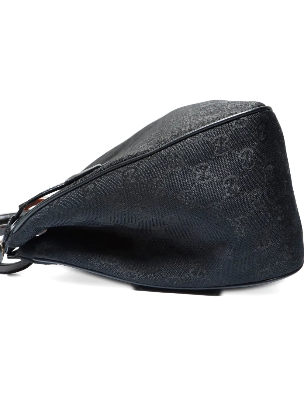 GUCCI Pre-owned 2000-2020 Hobo Gg-canvas Tote Bag In Black