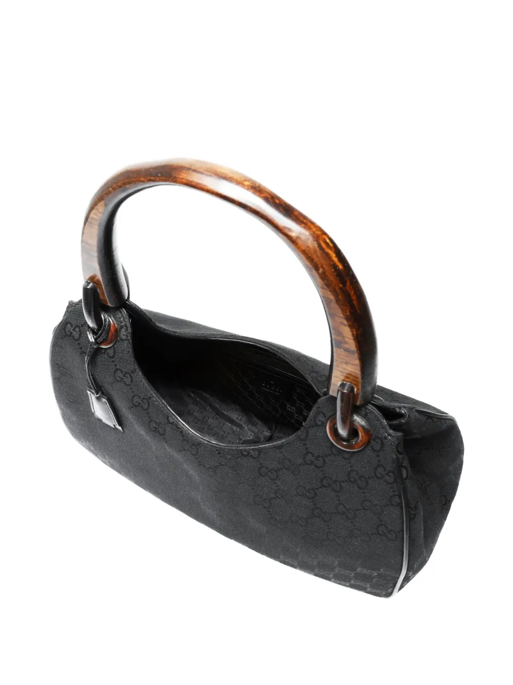 GUCCI Pre-owned 2000-2020 Hobo Gg-canvas Tote Bag In Black