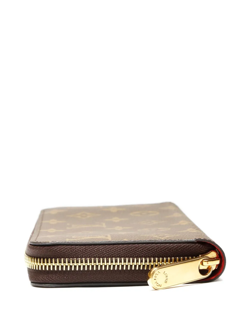 Click to view more detailed imagery on our partner's website Pre-owned Louis Vuitton 2022-2025 Zippy Wallet In Brown