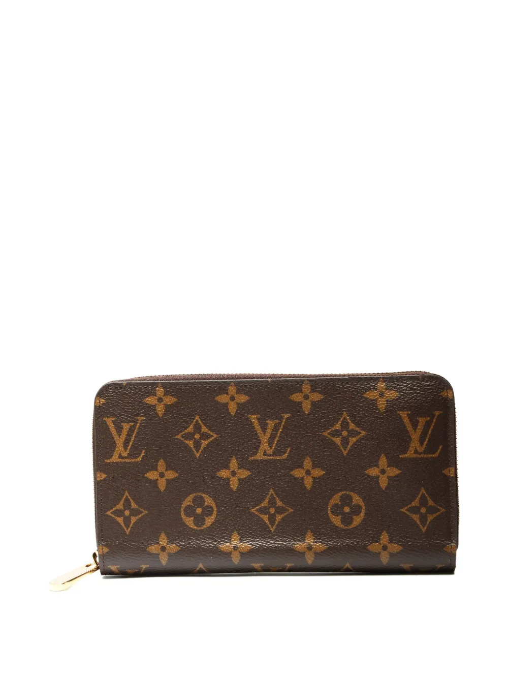 LOUIS VUITTON Pre-owned 2022-2025 Zippy Wallet In Brown