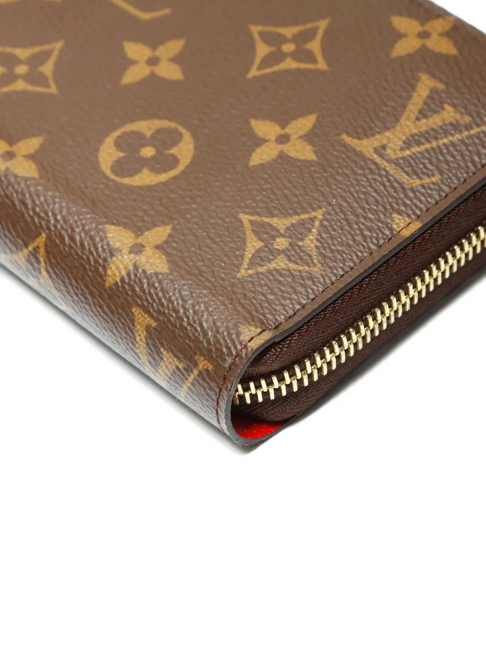 LOUIS VUITTON Pre-owned 2022-2025 Zippy Wallet In Brown