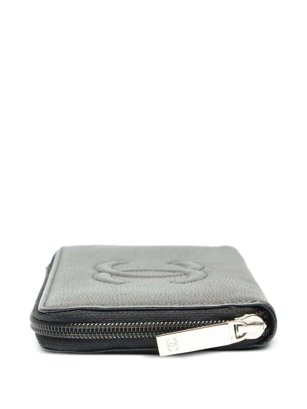 CHANEL Pre-Owned 2014-2015 CC leather wallet | Men | Image 2
