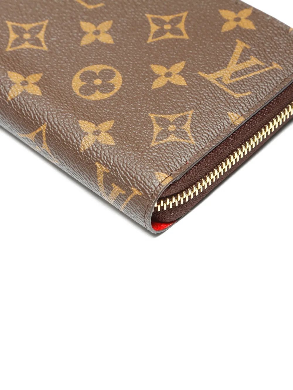Pre-owned Louis Vuitton 2022-2025 Zippy Wallet In Brown