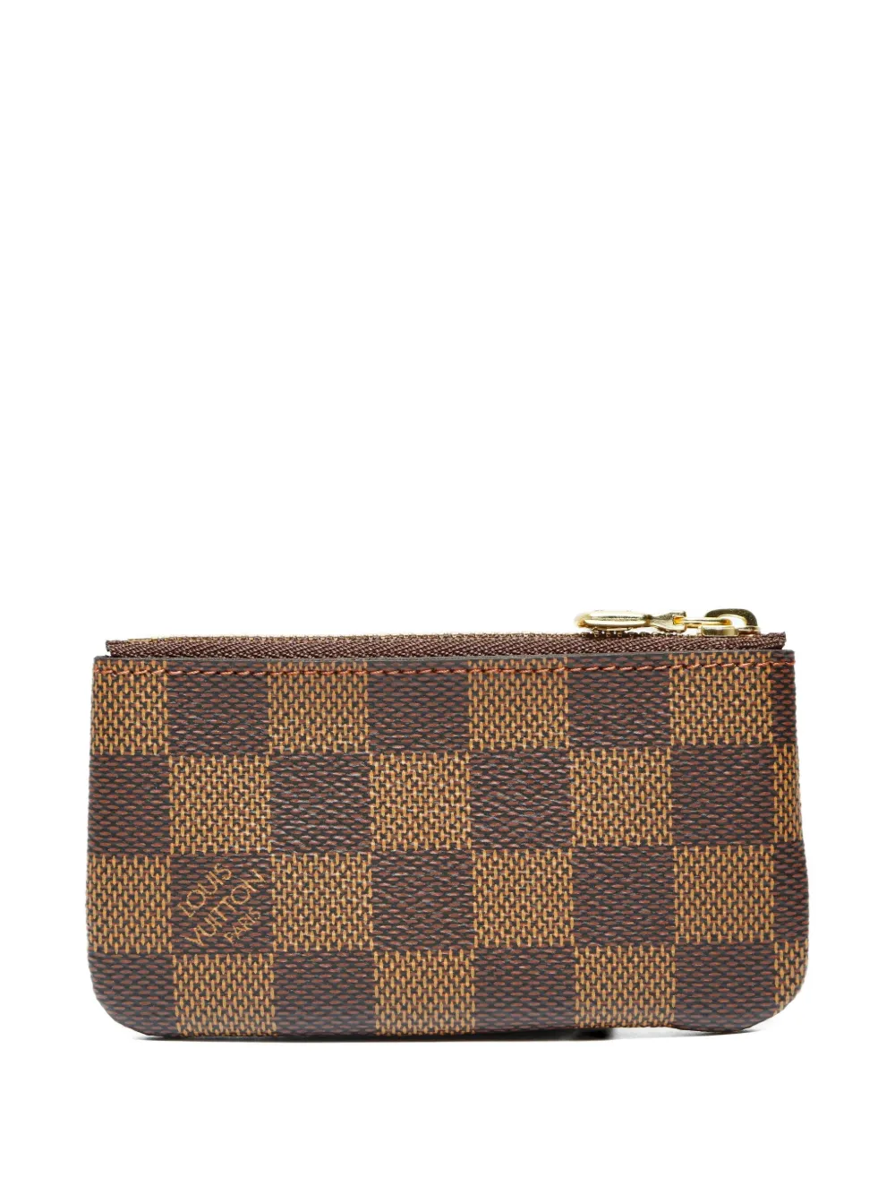 LOUIS VUITTON Pre-owned 2017 Pochette Cles Coin Purse In Brown