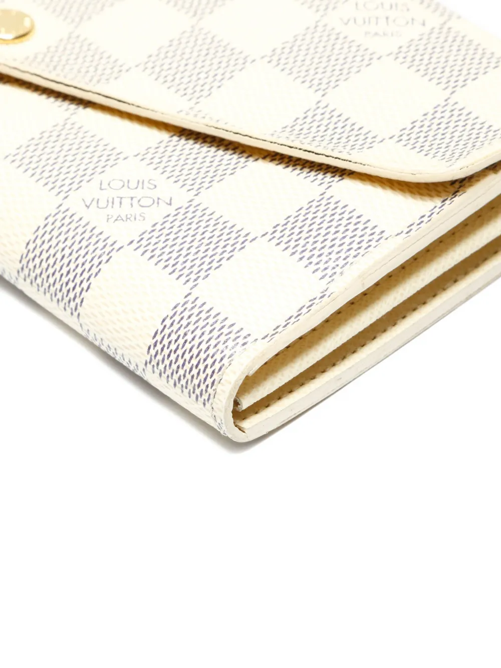 LOUIS VUITTON Pre-owned 2014 Portefeiulle Josephine Wallet In White