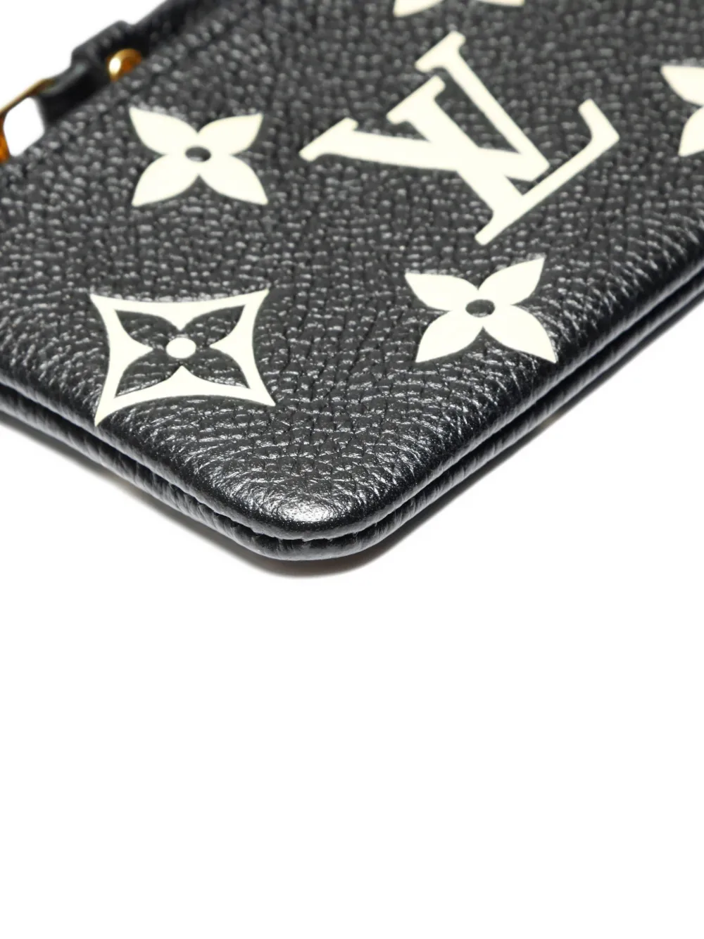 LOUIS VUITTON Pre-owned 2024 Pochette Cles Coin Purse In Black