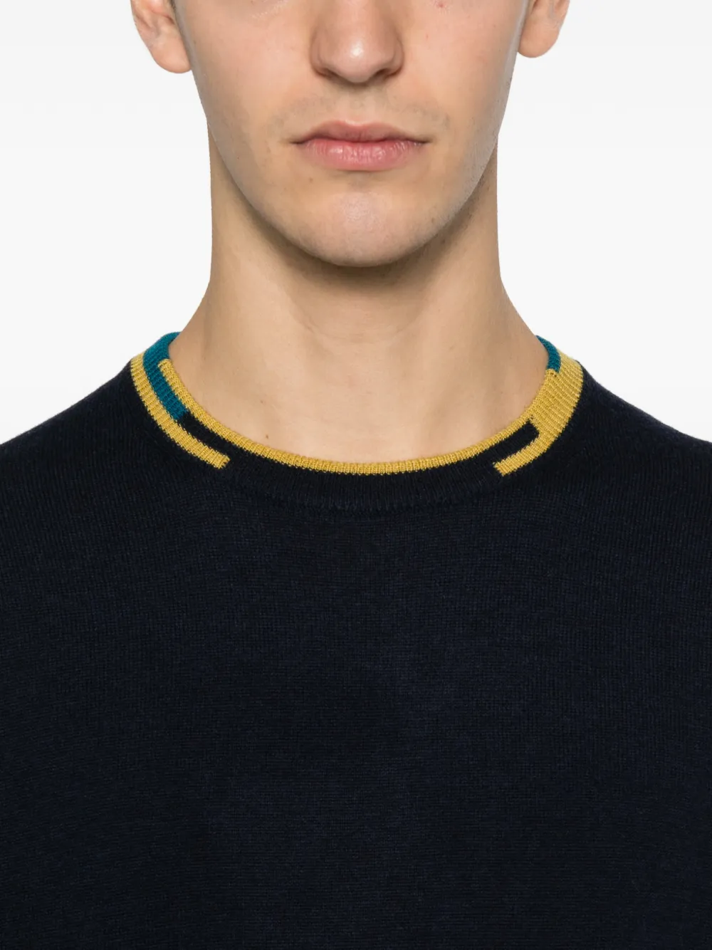 Peuterey Marlon 04 Crew Neck Sweater In Blue