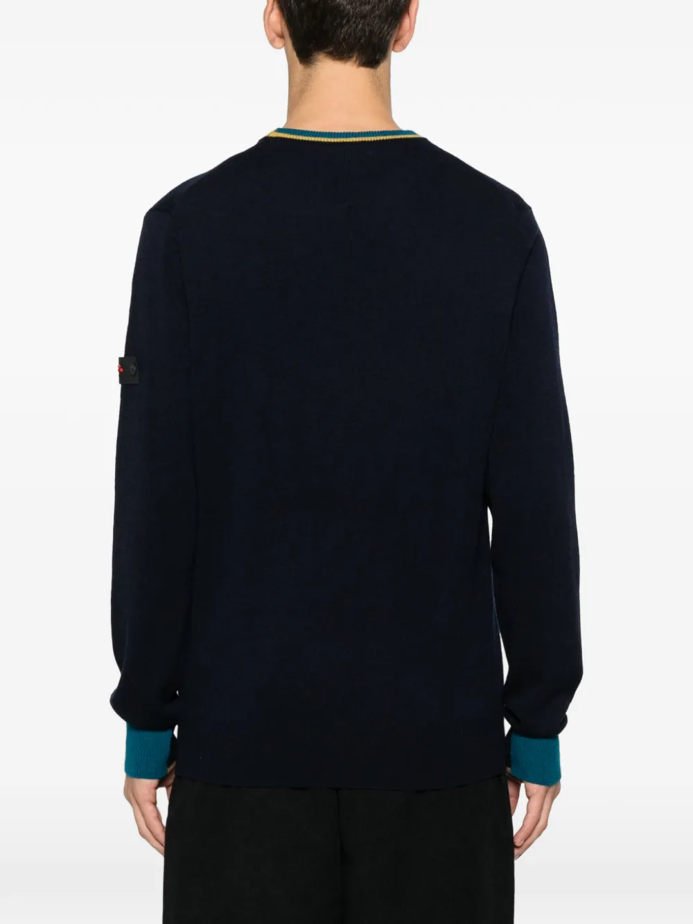 Peuterey Marlon 04 Crew Neck Sweater In Blue