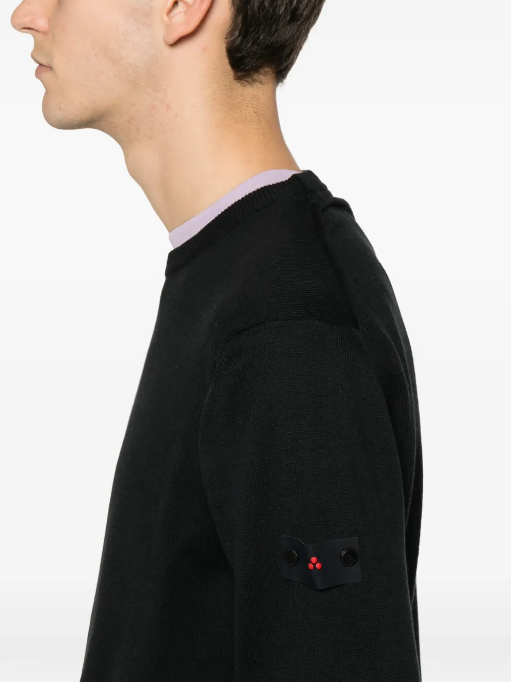 Peuterey Exmoor 07 Crew Neck Sweater In Black