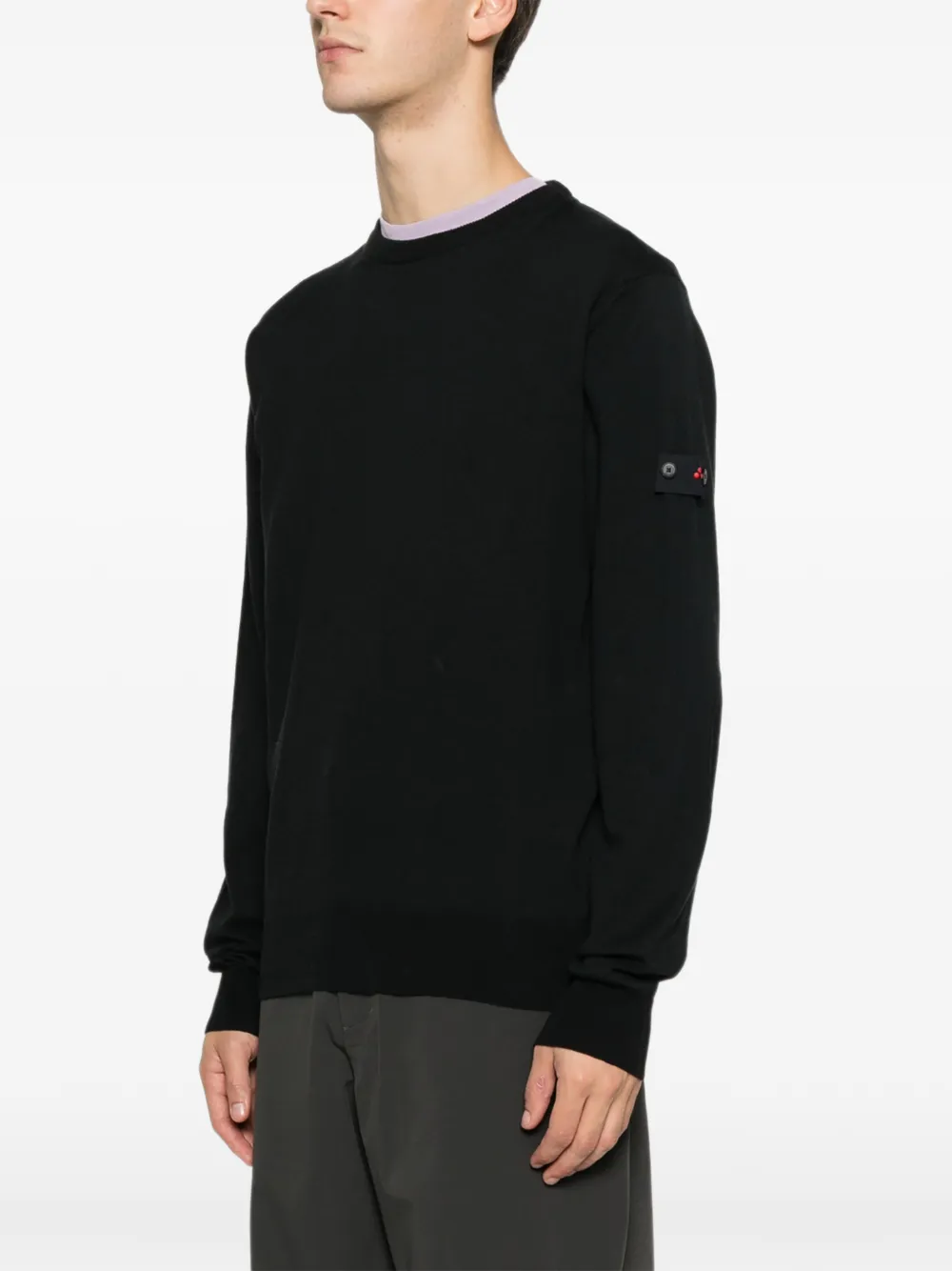 Peuterey Exmoor 07 Crew Neck Sweater In Black