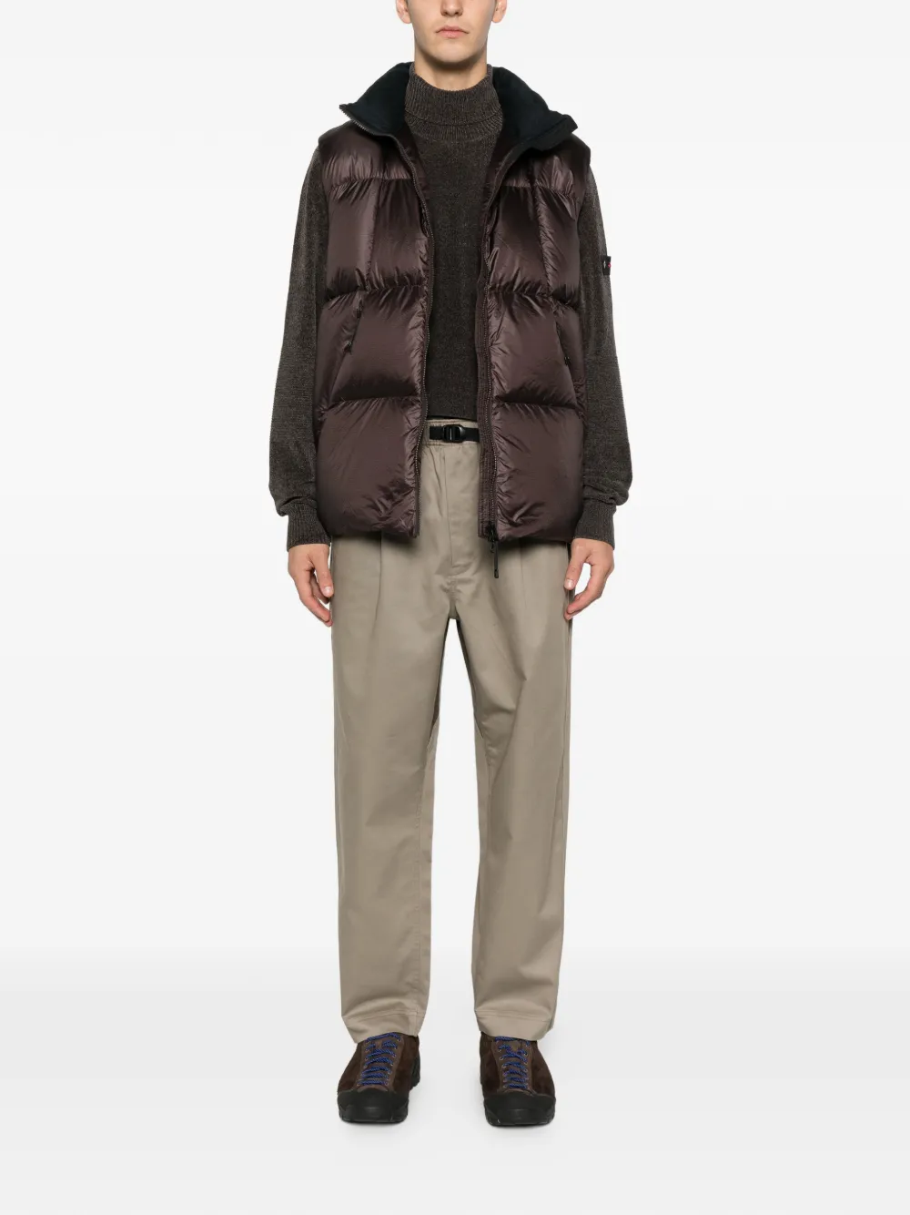 Peuterey Prampolini roll-neck long-sleeve sweater - Grijs