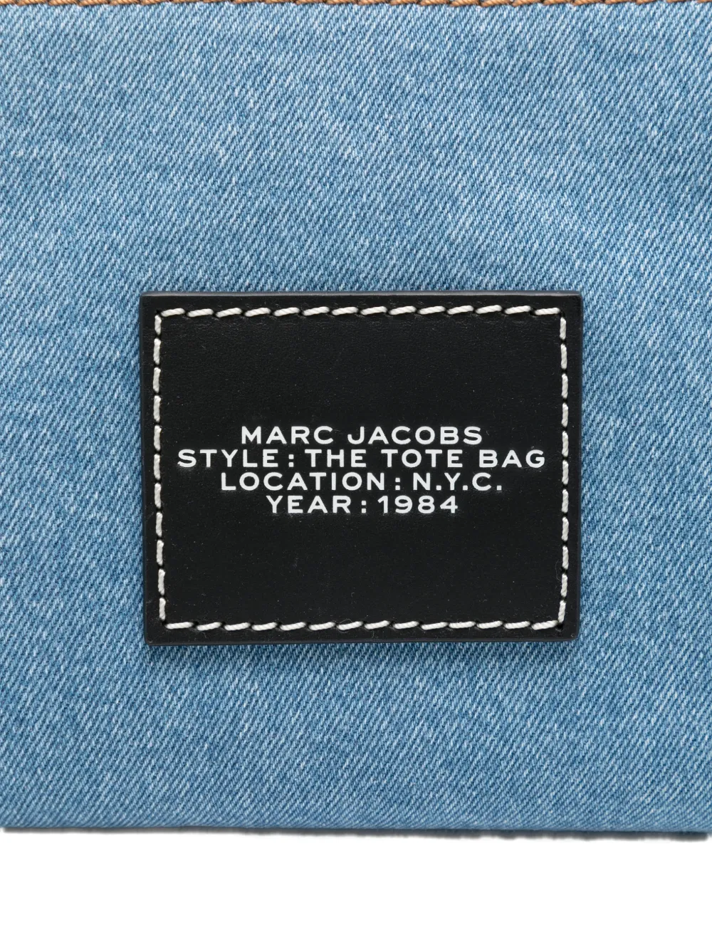 Marc Jacobs Shopper met kettingband Blauw