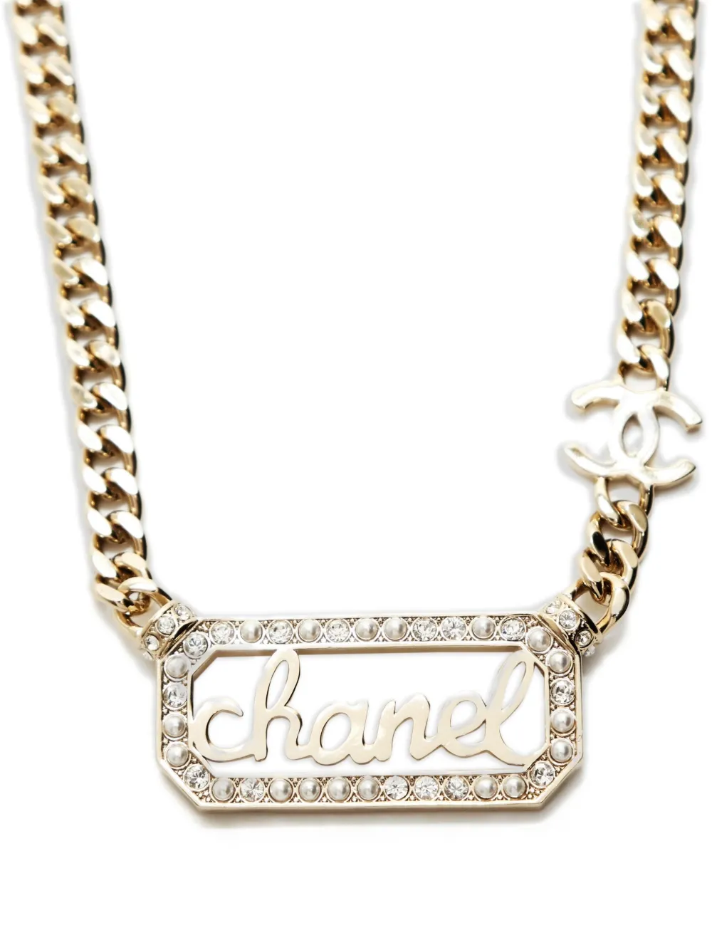 2023 Logo-Plaque Necklace