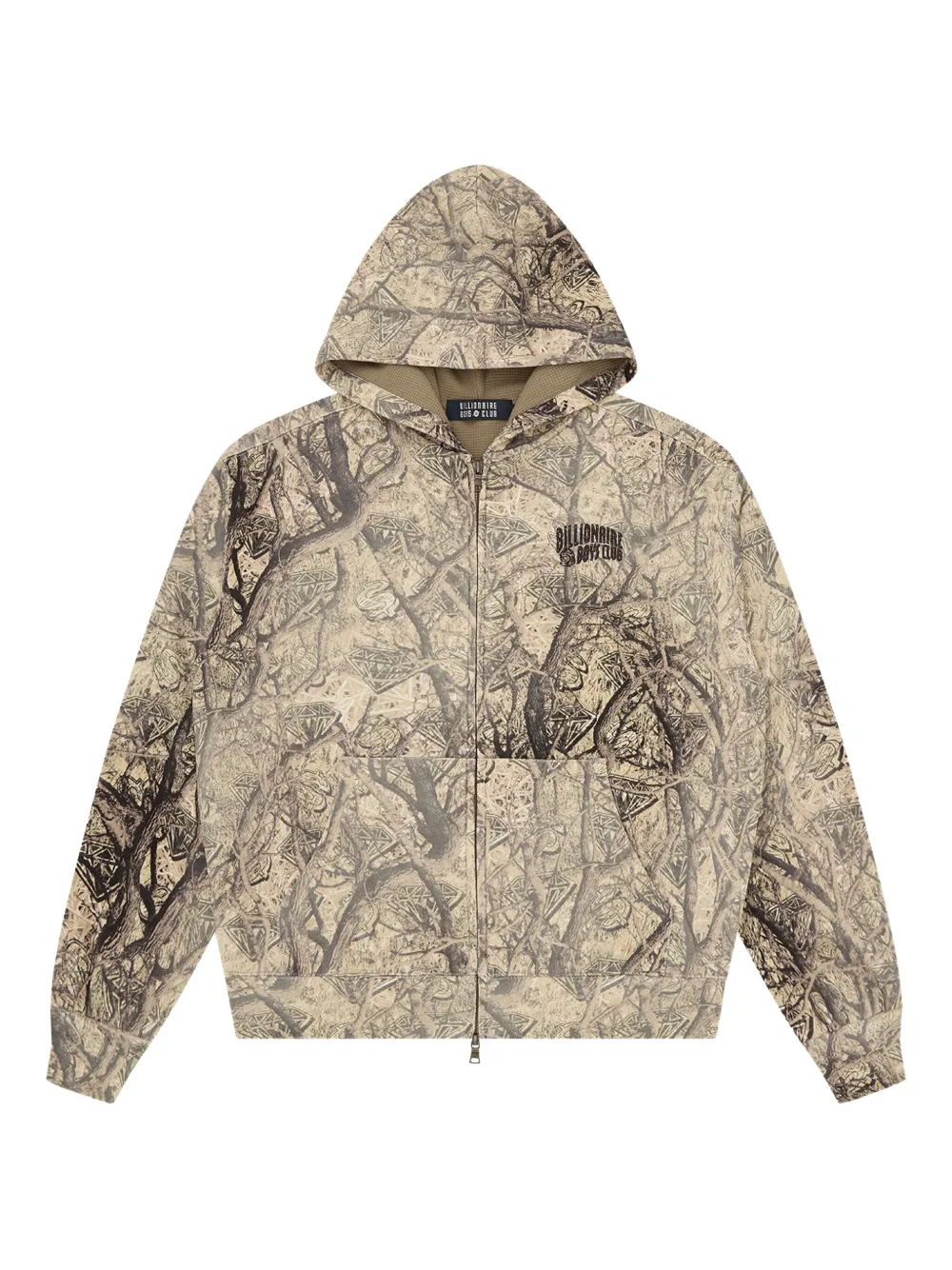 Billionaire Boys Club zip-fastening hoddie - Toni neutri