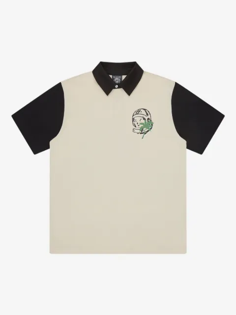 Billionaire Boys Club Kurzärmeliges Poloshirt mit grafischem Design