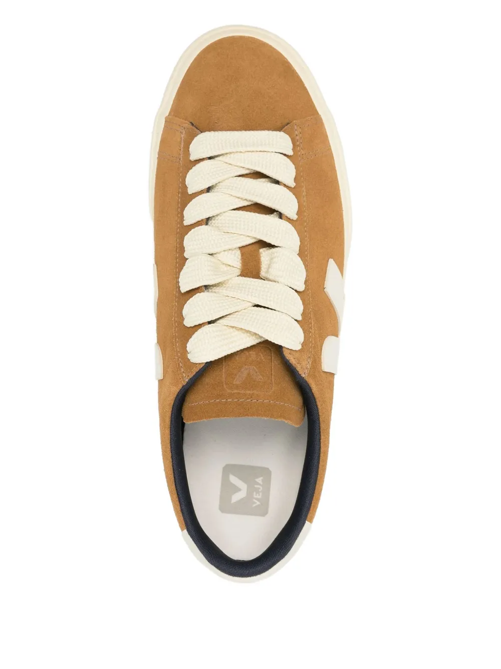 Veja Campo Bold Suede Sneakers In Brown