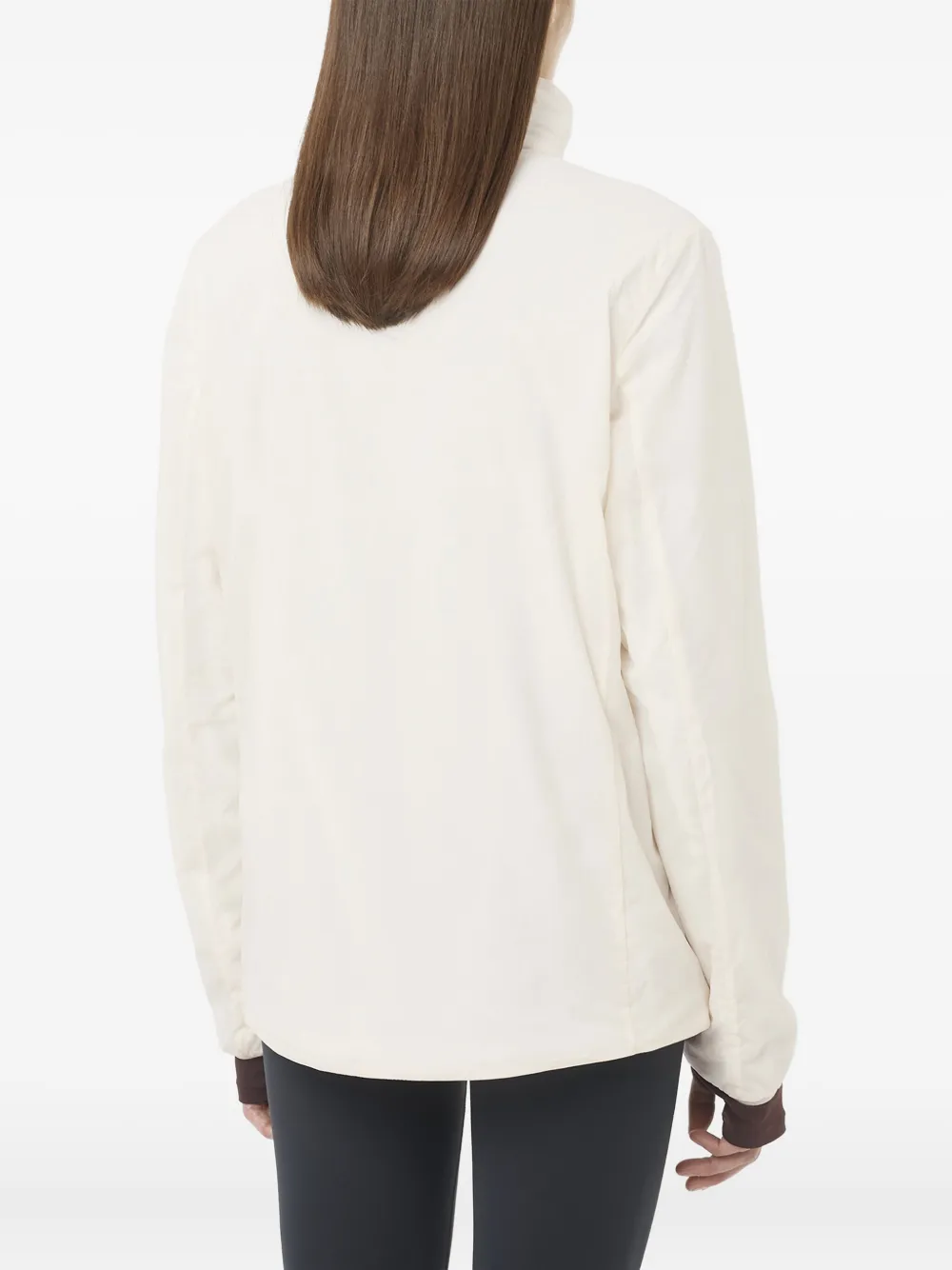 Salomon Mountain Flex Zip Jacket In Neutral