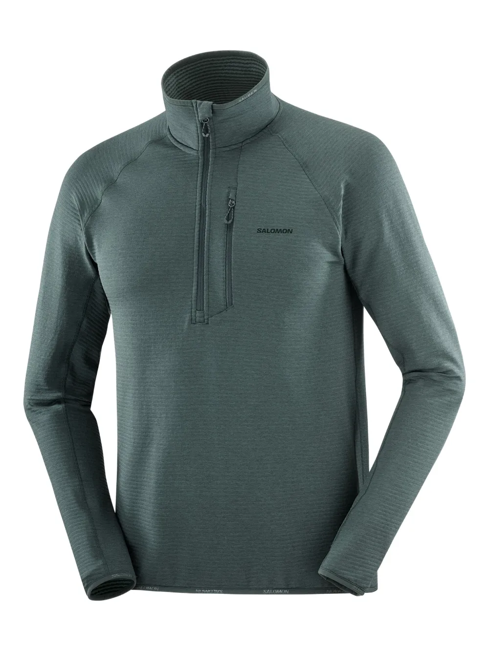 Salomon zip-up sweater | vert | Image 1