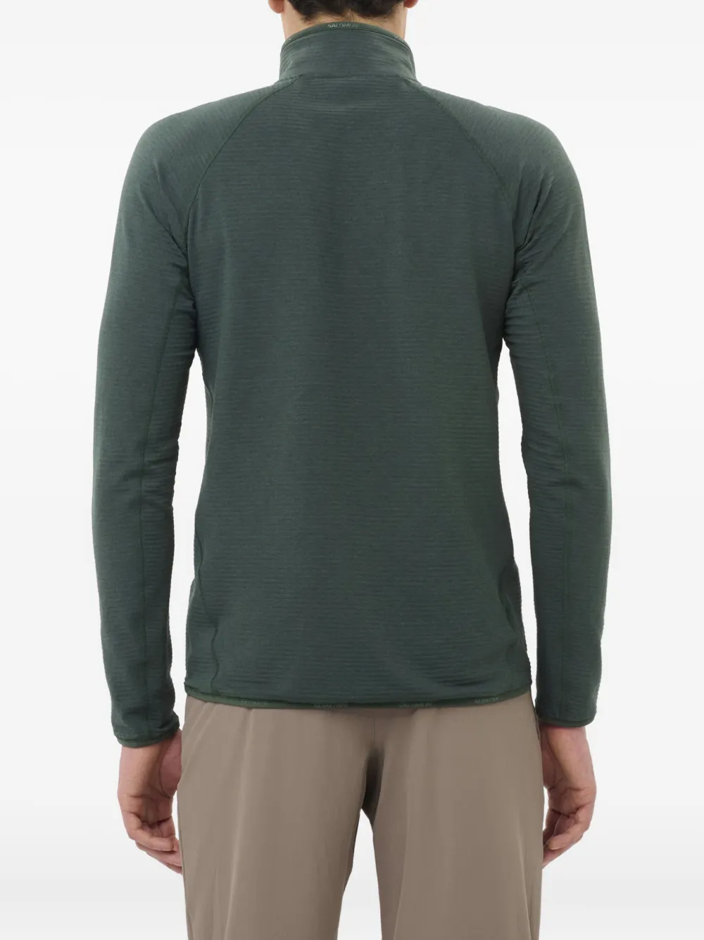 Salomon Trui met rits Groen