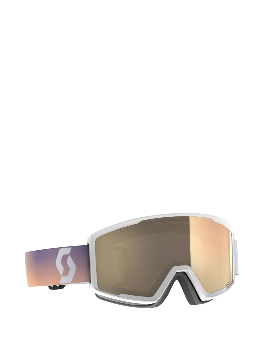 SCOTT lentes goggles con logo en la correa | blanco | Image 1