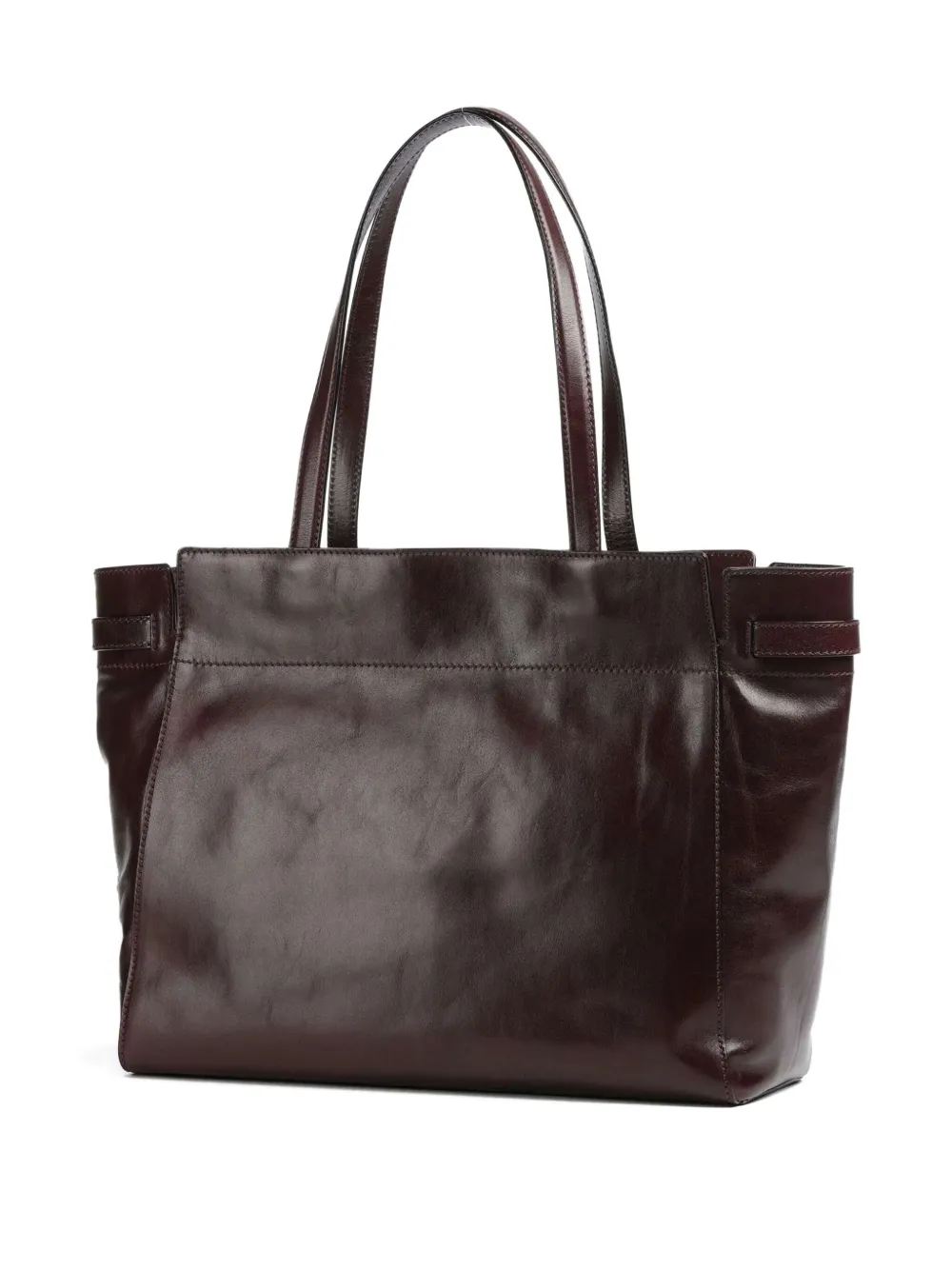 The Bridge leather tote bag - Bruin