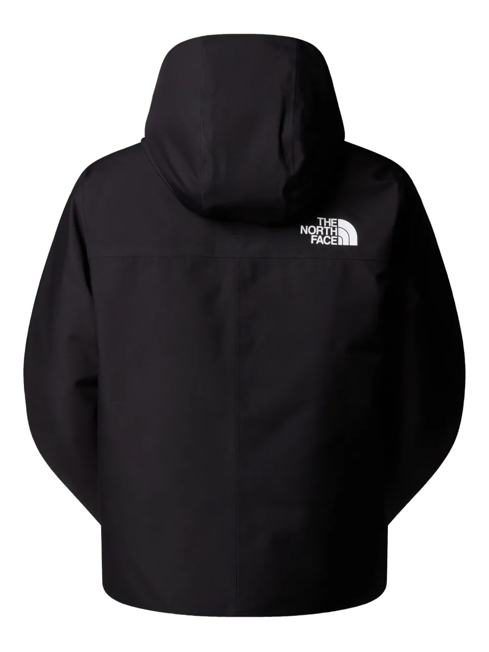 The North Face Mountain Range Hooded Jacket In Black