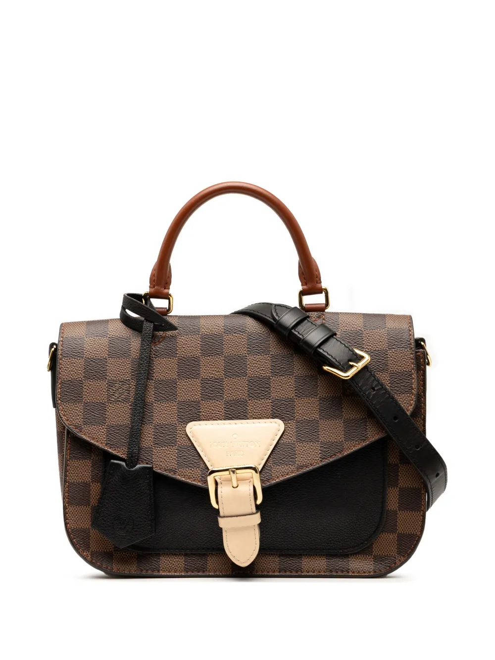 Louis Vuitton Pre-Owned 2020 ダミエ エベヌ ボーマルシェ サッチェルバッグ - ブラウン Louis Vuitton Pre-Owned 2020 ダミエ エベヌ ボーマルシェ サッチェルバッグ - ブラウン