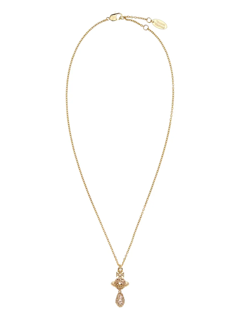 Vivienne Westwood Orb-pendant Circe Necklace In Gold