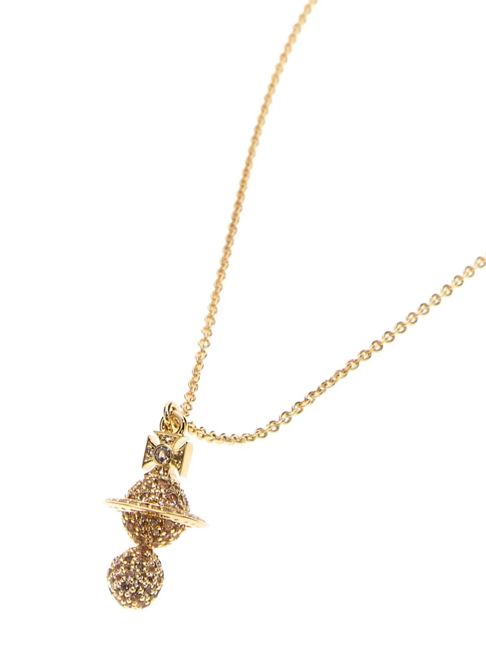 Vivienne Westwood Orb-pendant Circe Necklace In Gold