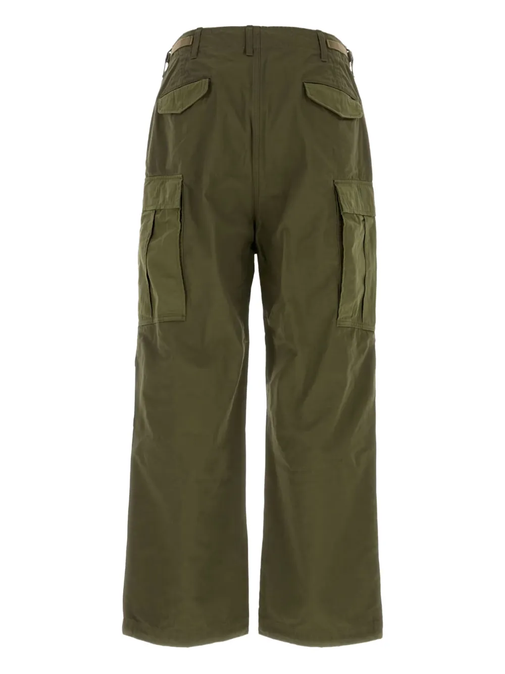 Nanamica button-fastening trousers - Groen