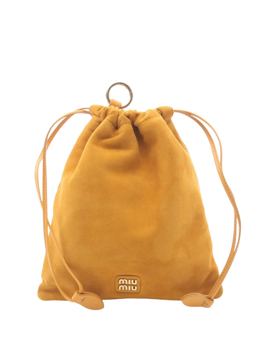 Miu Miu Pre-Owned клатч Suede Camoscio (2010-2025 годы) | коричневый | Image 1