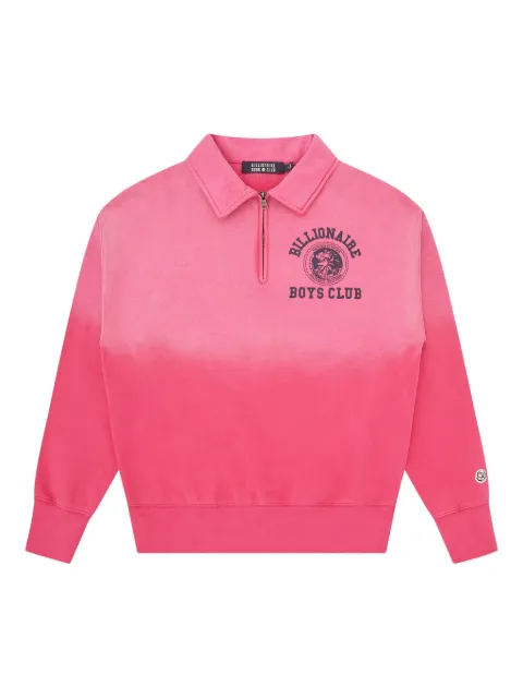 Billionaire Boys Club zip-fastening graphic-print sweatshirt