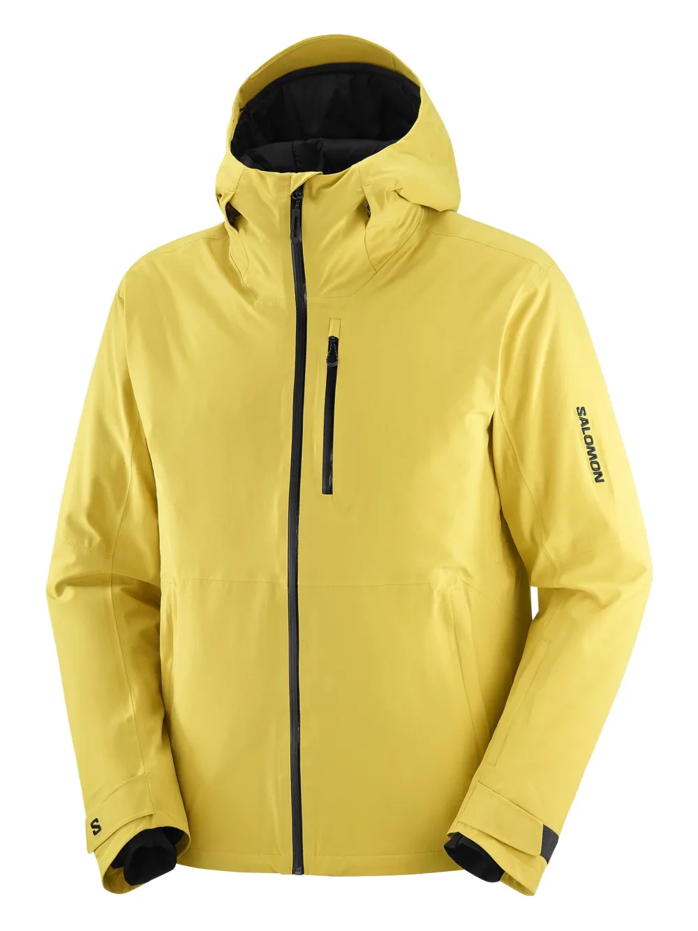 Salomon highland hooded jacket - イエロー