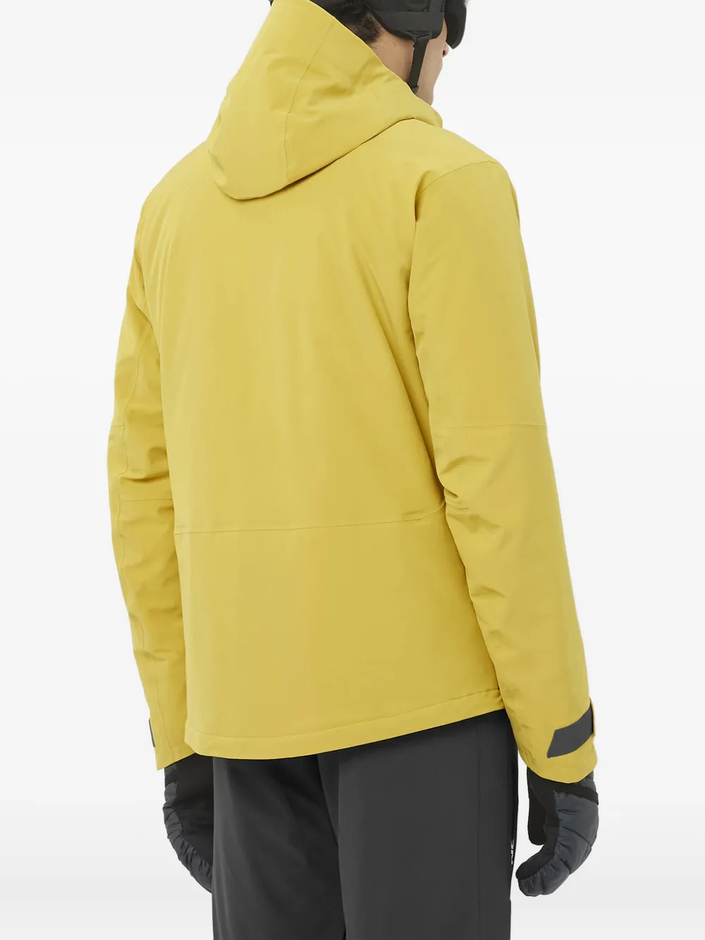 Salomon Highland jack met capuchon Geel