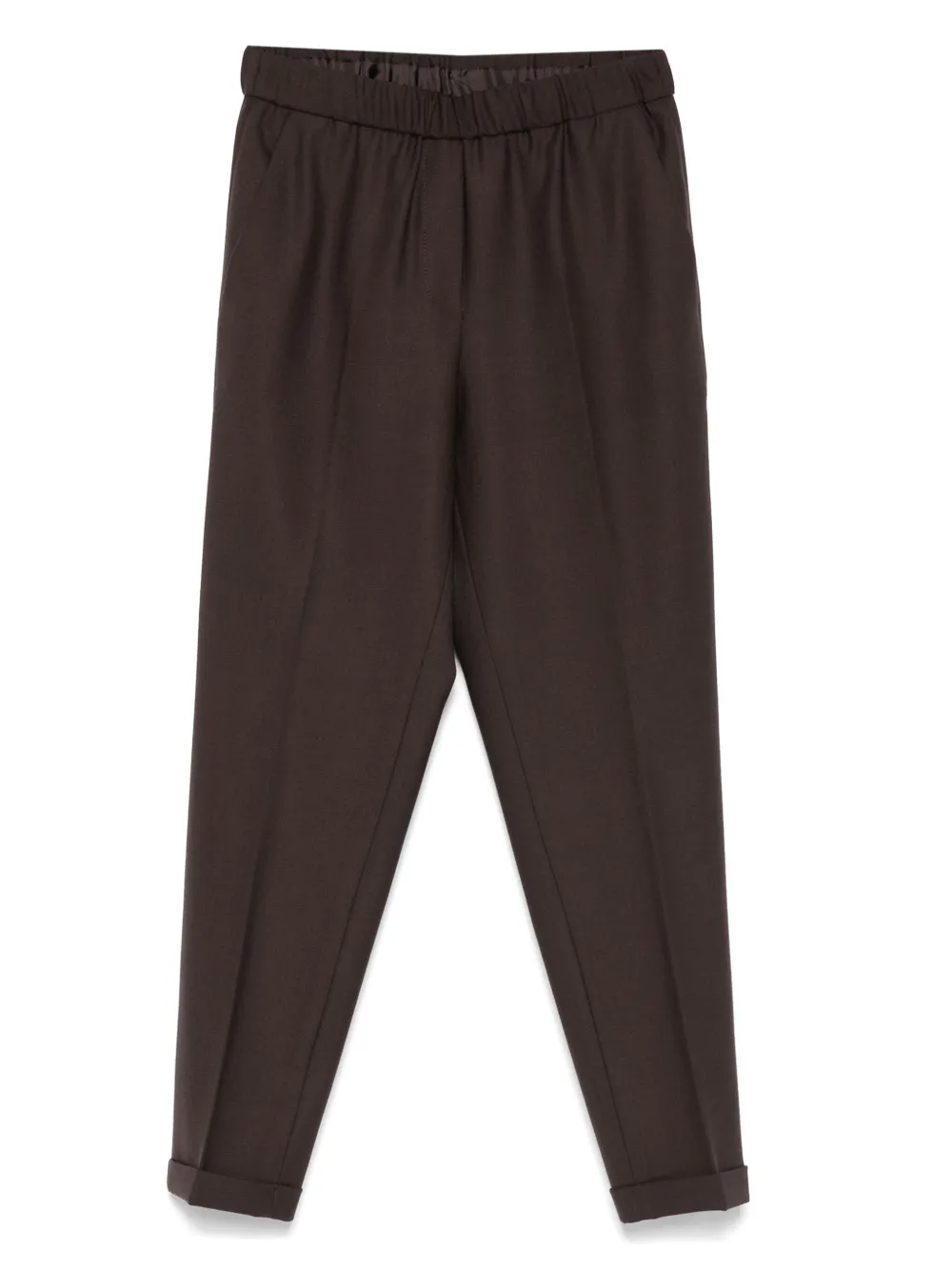 Antonelli Rosalba elasticated cuffed trousers | Brown | Image 1