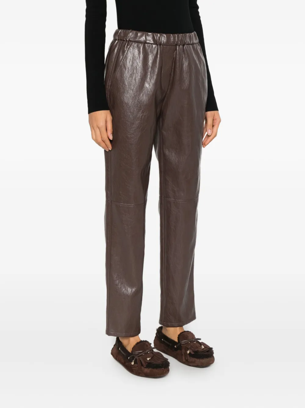 Antonelli Souffle elastische broek Bruin